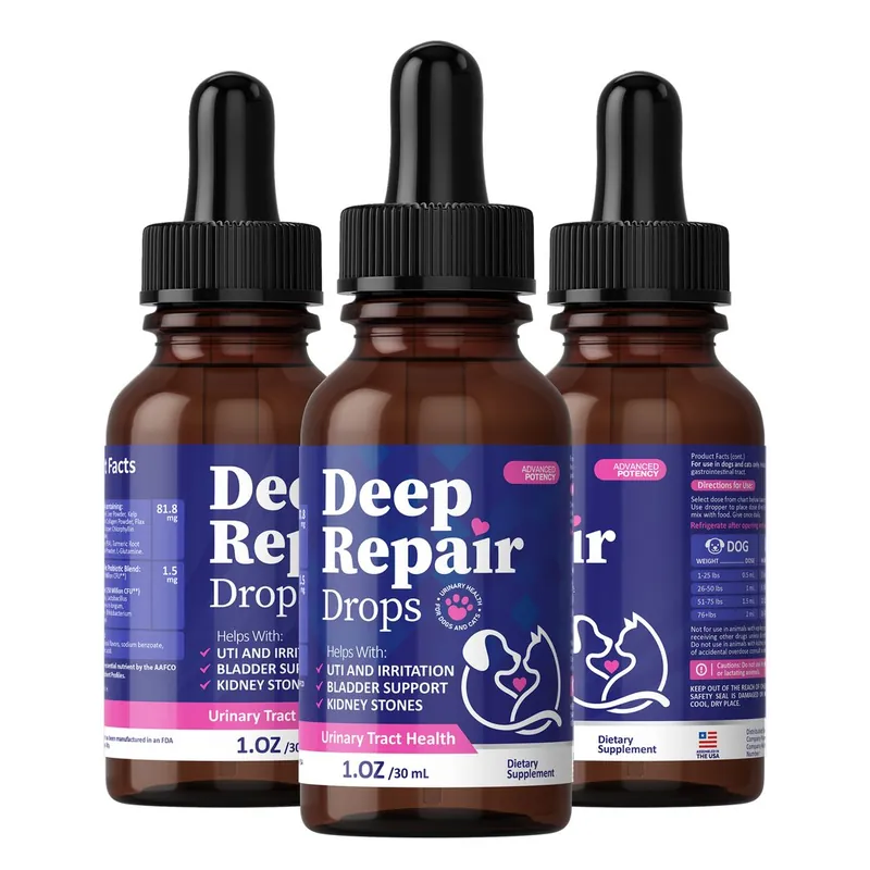 Deep Repair — قطرات مكمل للحيوانات الأليفة