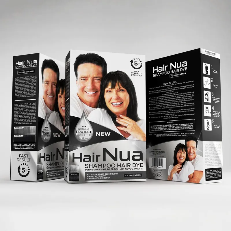 Hair Nua — Hair dye box